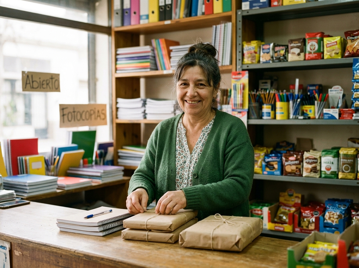 Mabel - Co-propietaria de Kiosco San Roque